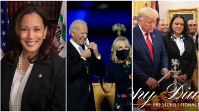 Photo of การเฉลิมฉลอง Diwali 2020: Joe Biden, Kamala Harris, Donald trump ขยายความปรารถนาของ Diwali |  Trump, Biden, Kamala Harris และ Pompio ทักทาย Diwali