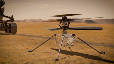 Photo of nasa รถแลนด์โรเวอร์ความเพียรดูรูปลักษณ์แรกของนาซ่ามาร์สโรเวอร์ที่เฮลิคอปเตอร์ Ingenuity ที่ซุกอยู่ในท้อง |  Mars Mission NASA 2021: ‘Ingenuity Mars Helicopter’ เปิดตัวจากท้องของ Percision Rover พร้อมที่จะบิน