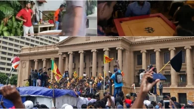 Photo of [SriLanka Economic Crisis protesters camp cook pm residence colombo] วิกฤตเศรษฐกิจศรีลังกา: ทำอาหาร เล่นกระดานโต้คลื่น และพักผ่อนบนโซฟา…ผู้ประท้วงสนุกสนานในบ้านพัก Rashtrapati Bhavan-PM